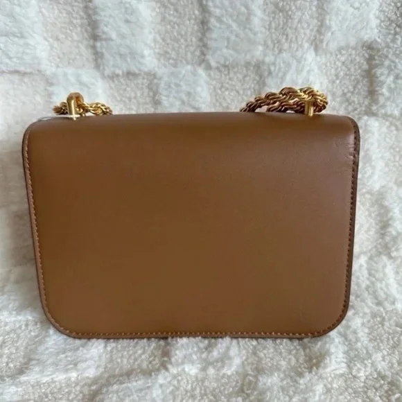 🚃Brand New Tory Burch Eleanor Small Crossbody Bag - Moose - Picture 5 of 5